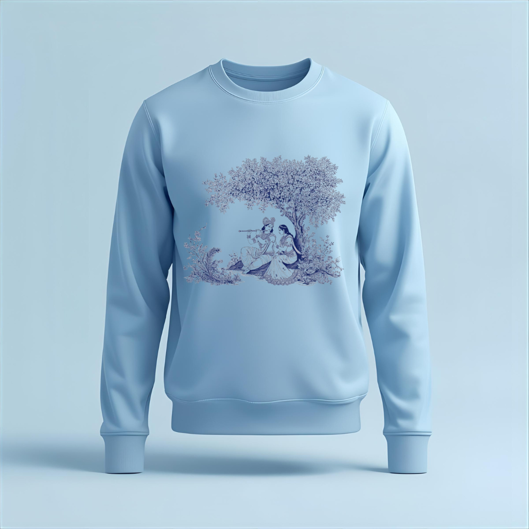Radha Krishna Fine Art - Unisex Sweatshirt